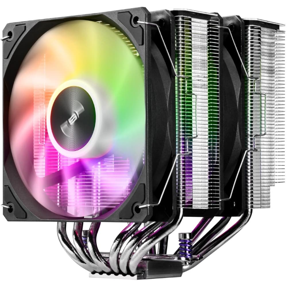 Вентилятор для процесора FSP MP7 Intel LGA: 1700/1200 AMD:AM4/AM5 120mm Black (MP7)