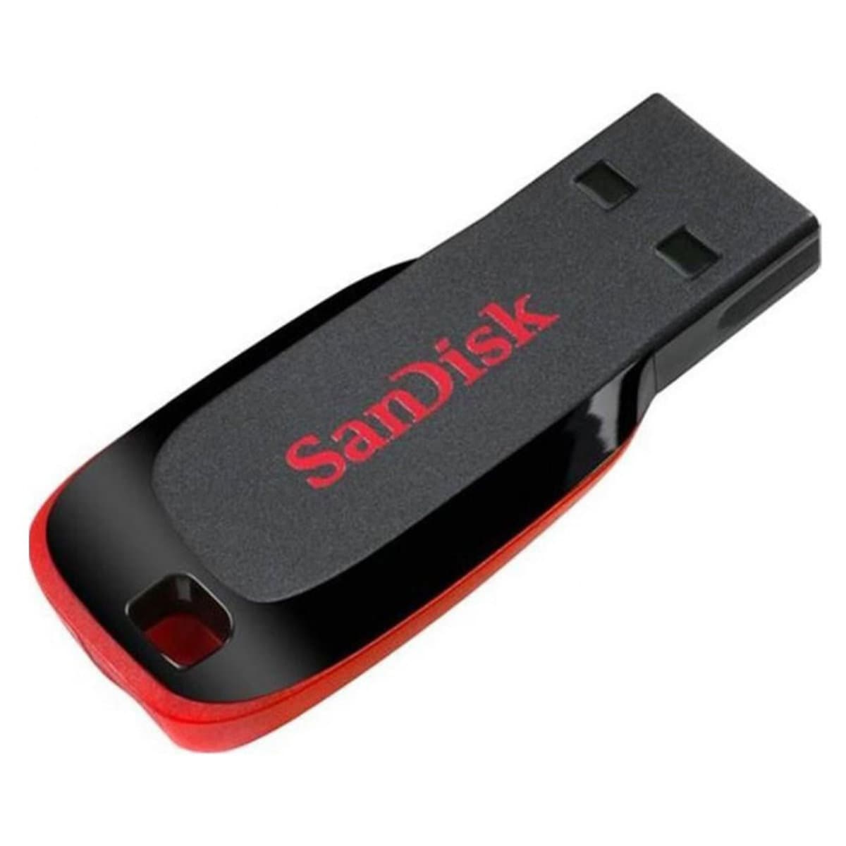 Флеш пам'ять флешка SanDisk Cruzer Blade 128Gb USB 2.0 Black-Red (SDCZ50-128G-B35)