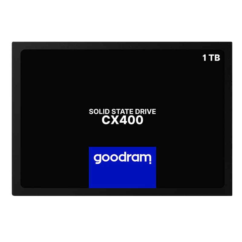 Твердотільний накопичувач GoodRAM CX400 SSD 1Tb SATA III 2.5" TLC Black (SSDPR-CX400-01T-G2)