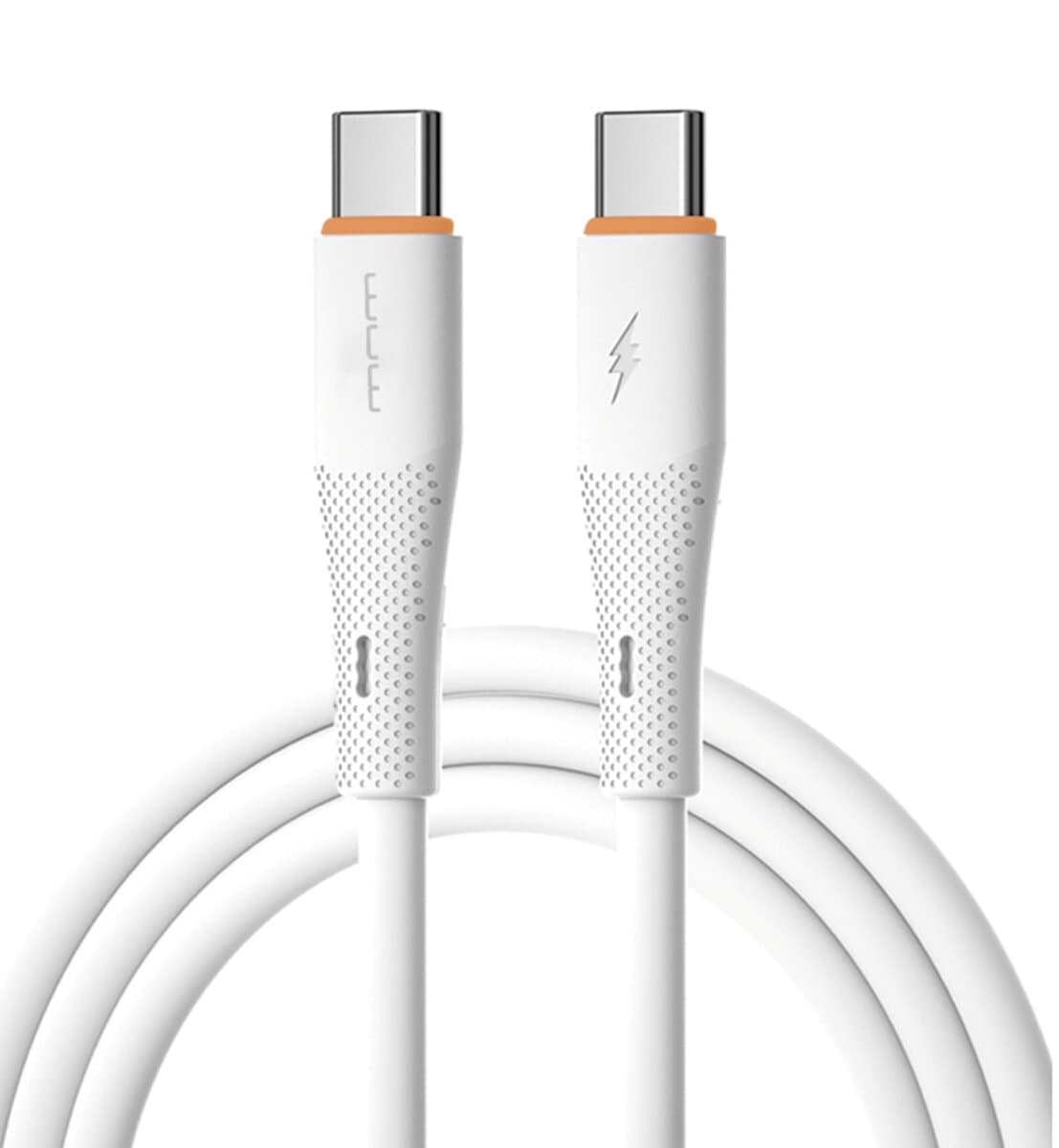 Кабель WUW-X225 Type-C to Type-C PD 65W White (X225)