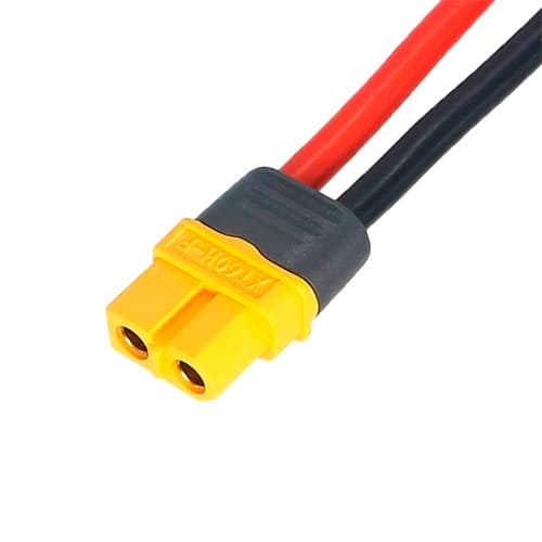 Силовий кабель Amass XT60 22см 12AWG 60А мама (877418)