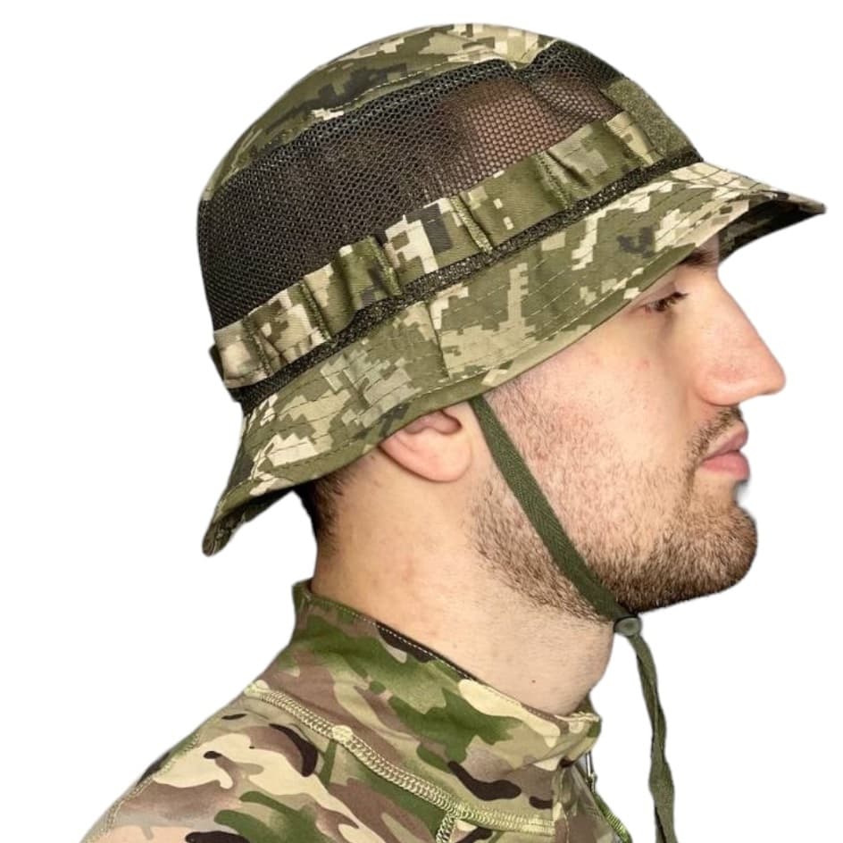 Тактична панама Ranger сітка під шеврон One Size Pixel (RA8934)