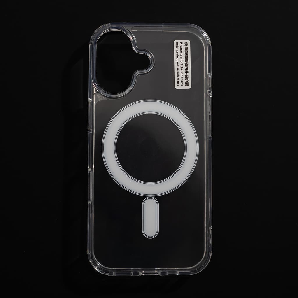 Захисний чохол-накладка Cosmic Acrylic MagSafe HQ для Apple iPhone 17 Transparent (Acrili17Clear)