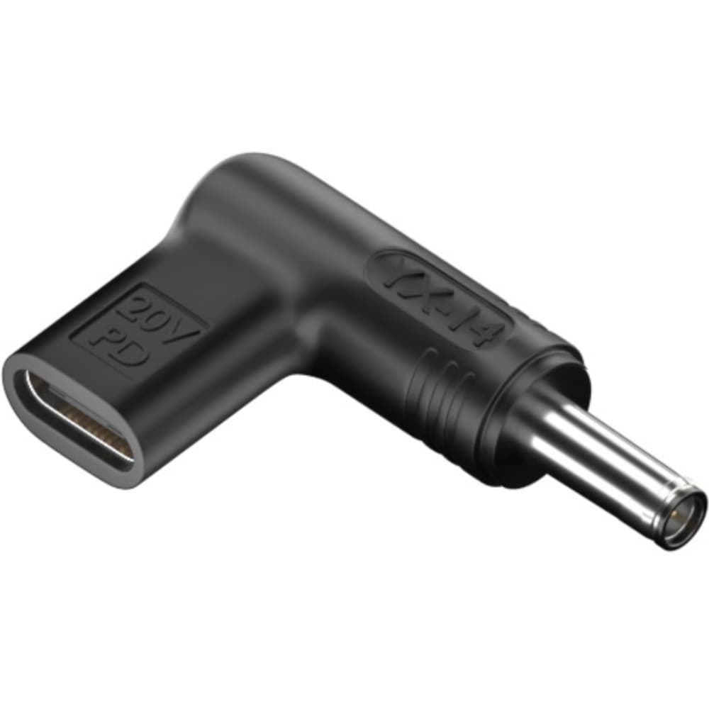 Адаптер живлення для ноутбуків S1041 Sony 20V Power Delivery Type-C to DC 6.5*4.4мм Black