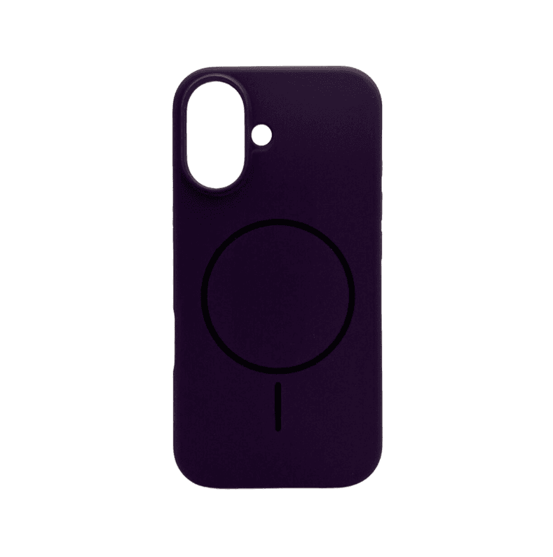 Защитный чехол-накладка Cosmic Silicone Case Magnetic для Apple iPhone 17 Dark Purple (SilMag17-30)
