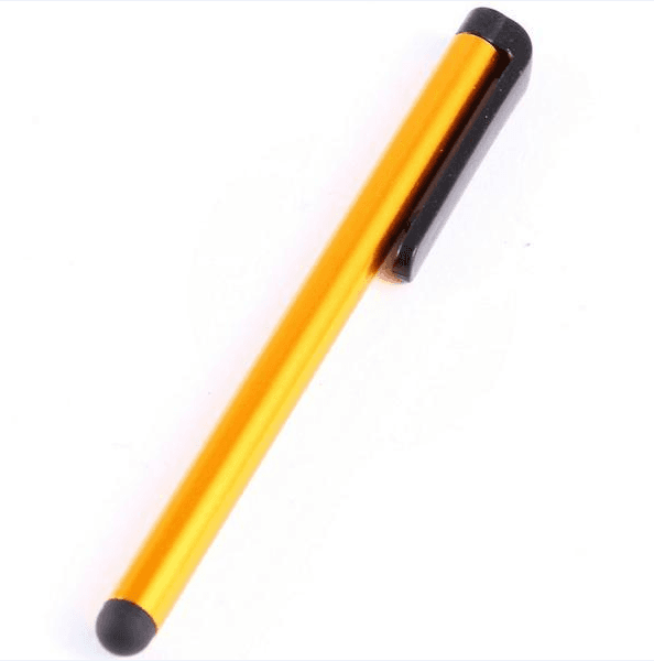 Стилус для емкостных экранов S0542 Резиновый наконечник Yellow