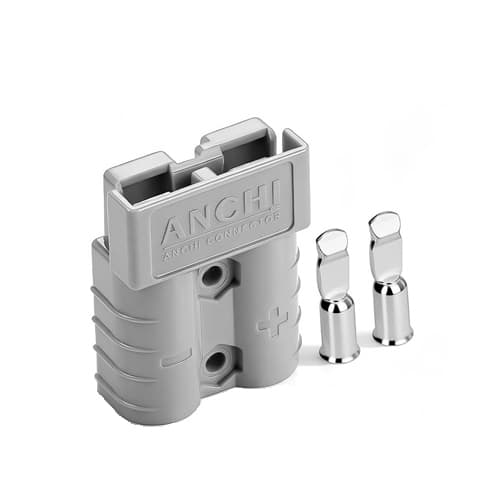 Роз'єм живлення силовий Anchi Anderson 50А 600В IP67 6AWG Grey (1119545)