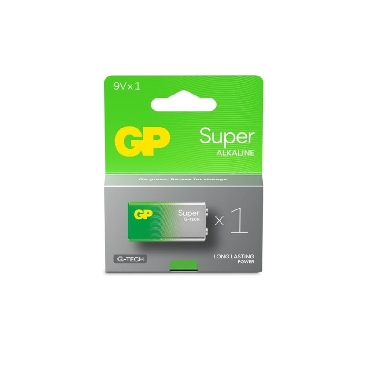 Батарейка крона GP 9V/6LF22 SUPER ALKALINE 9V 1шт