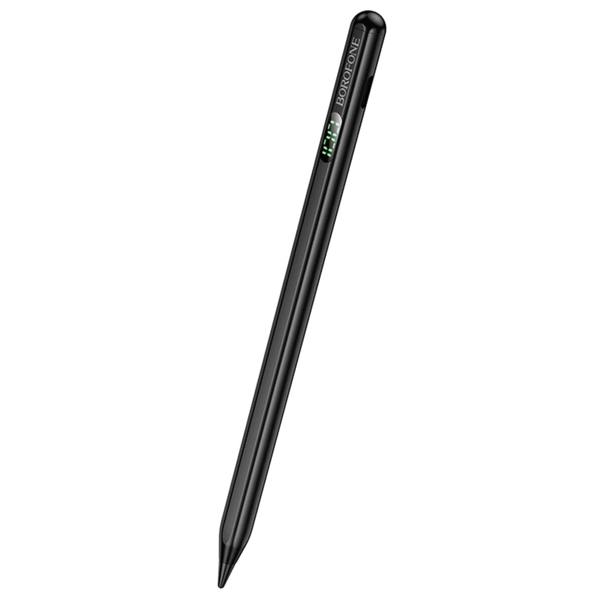 Стилус для планшета BOROFONE BG100 Universal active capacitive pen with digital display Black