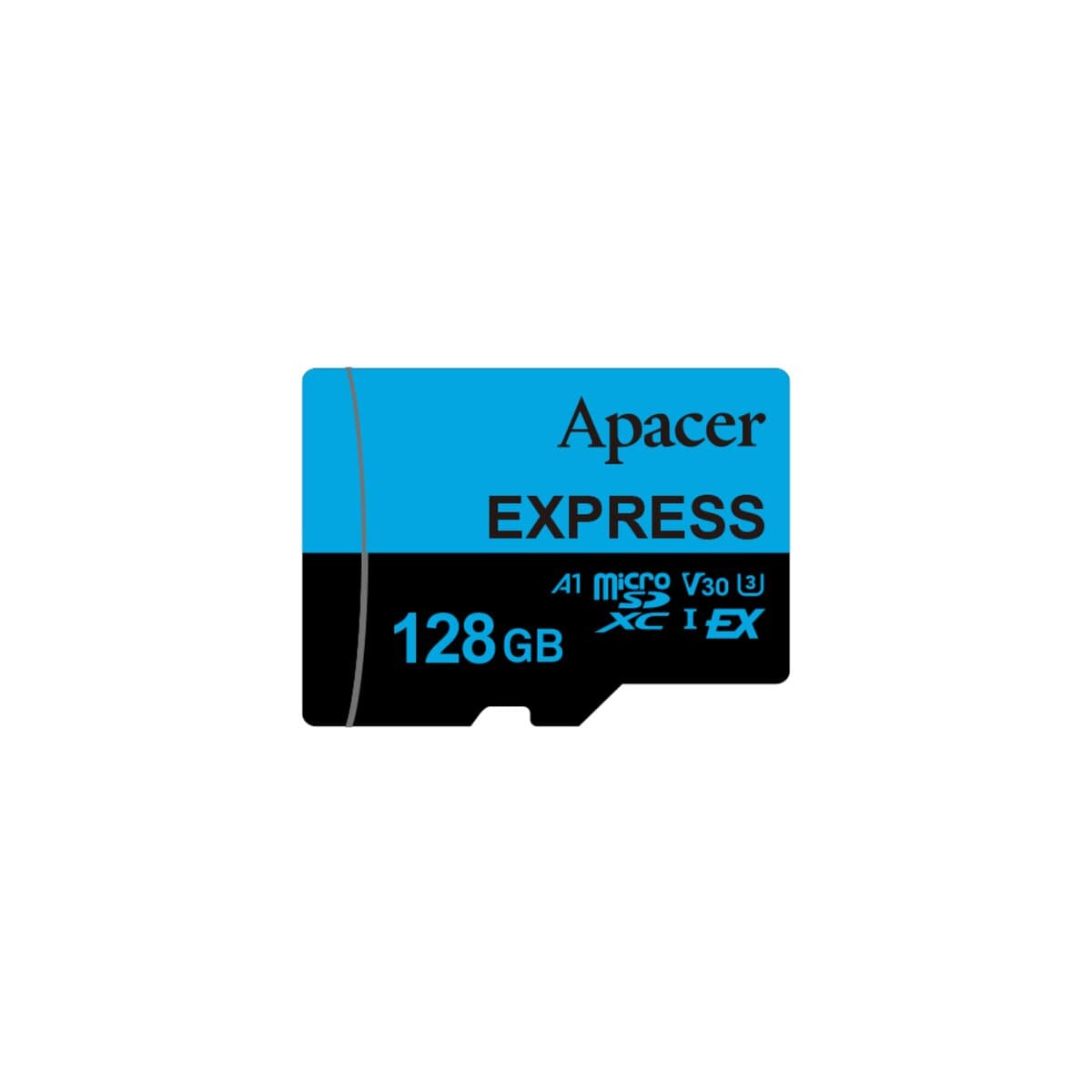 Карта пам'яті Apacer Express 128Gb class 10 microSDXC UHS-1 U3 V30 A1 Read/Write:810/700 MB/sec Compatible with Nintendo Switch 2 (AP128GMCEXG3X17-RA)