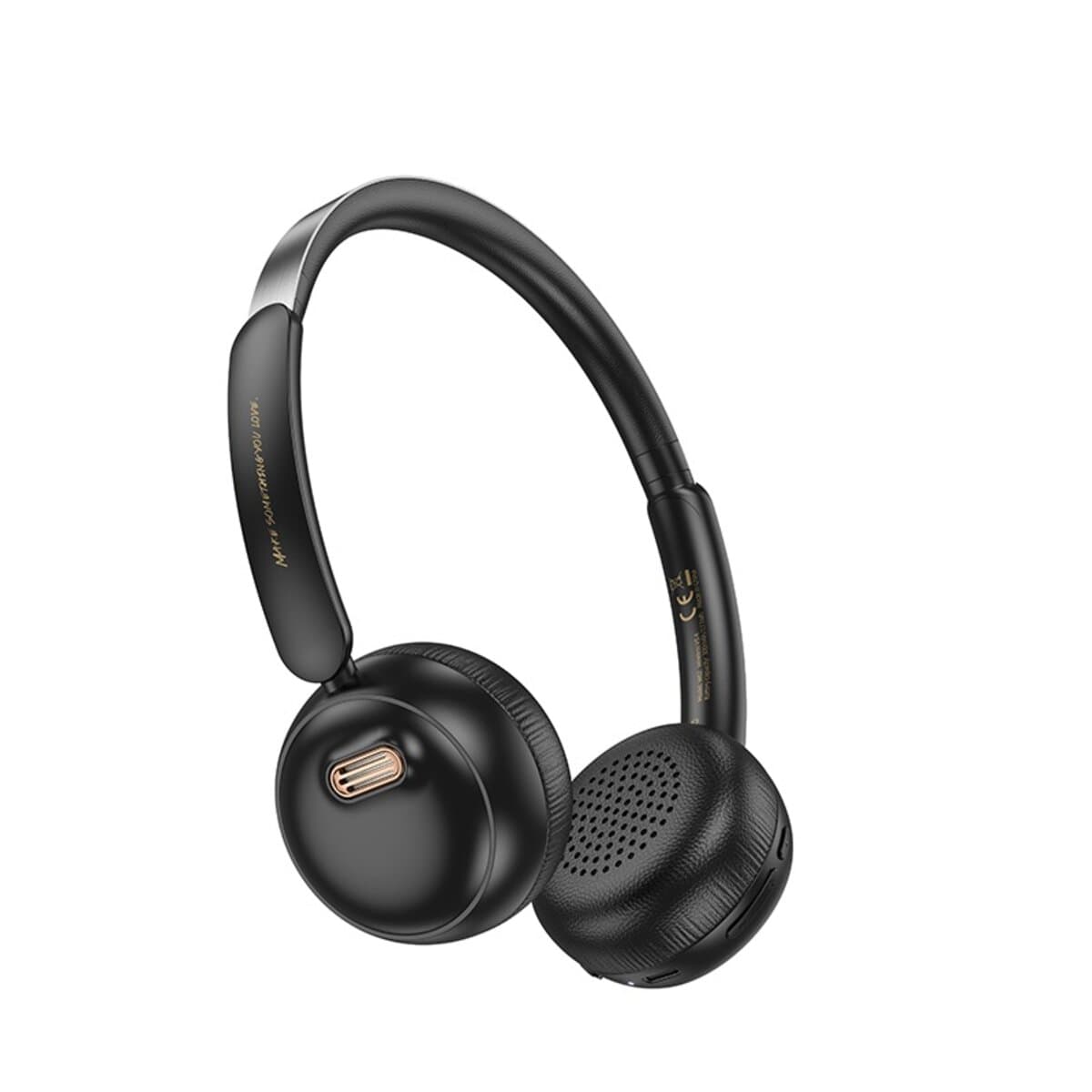 Бездротові навушники HOCO W62 Verso retro BT headphones BT5.4 300mAh Black