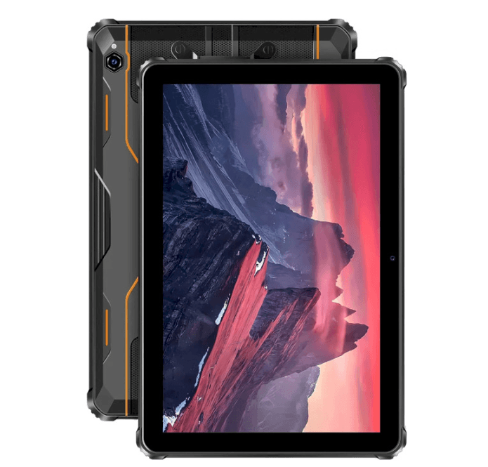 Захищений водонепроникний планшет Oukitel RT9 10.1'' HD 6GB 256GB T606 11000mAh 16+16Мп IP69K LTE Black-Orange