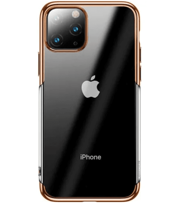 Захисний чохол-накладка Baseus Shining Case для Apple iPhone 11 Pro Max 6.5inc 2019 Gold (ARAPIPH65S-MD0V)