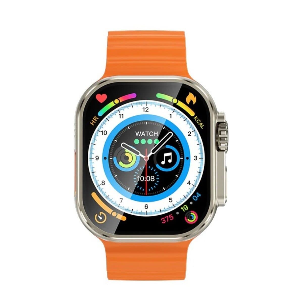 Смарт-часы HOCO Y23 Ultra Smart sports watch call version BT5.3 2.02" 300mAh Titanium Gold