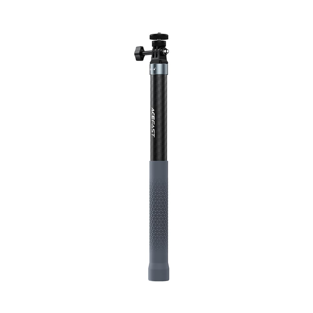 Монопод ACEFAST E38 1.2m carbon fiber telescopic selfie stick 1/4 Gray-Black