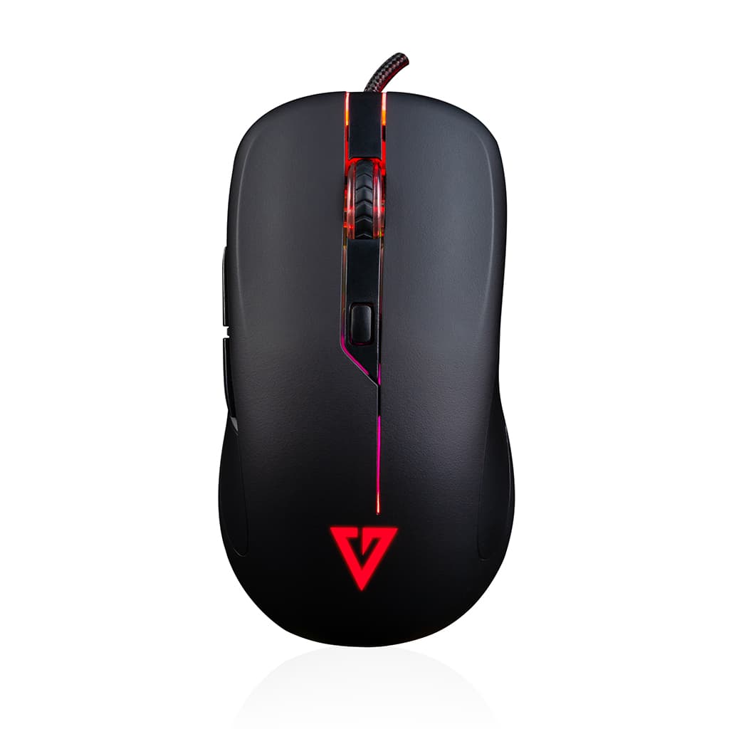 Дротова мишка Modecom MC-GMX Silent Volcano 6кн 6200dpi RGB Black (M-MC-GMX-SILENT-ASSASSIN)