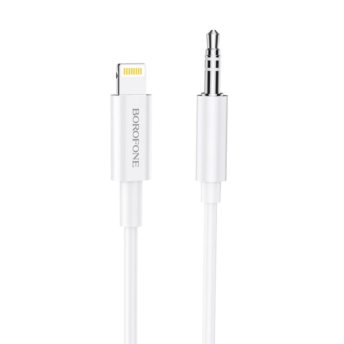Аудіо-кабель BOROFONE BL9 Lightning to AUX 3.5mm Digital Audio Conversion Cable White (BL9W)
