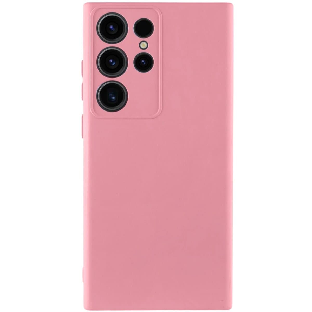 Захисний чохол-накладка Cosmic Silicone Case AA для Samsung Galaxy S24 Ultra Rose Pink (CosSilSAS24URosePink)