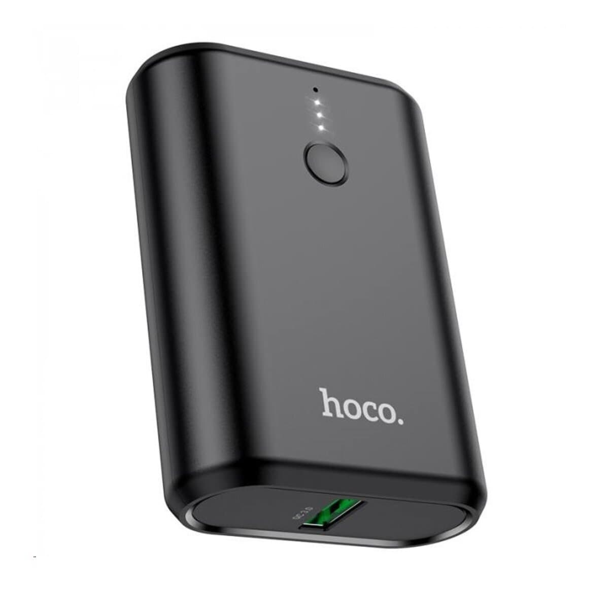 Powerbank павербанк УМБ HOCO Q3 Mayflower PD20W+QC3.0 10000mAh Li-pol Black