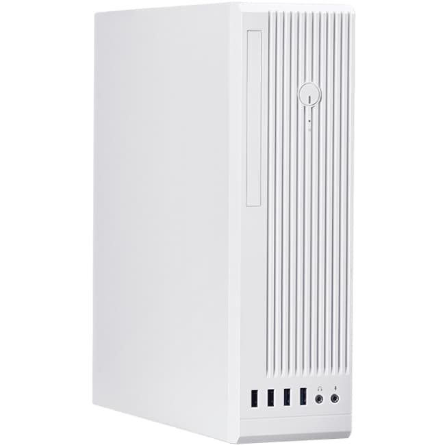 Корпус для комп'ютера Chieftec UNI BE-10W-300 mATX БЖ 300W SLIM FF White (BE-10W-300)