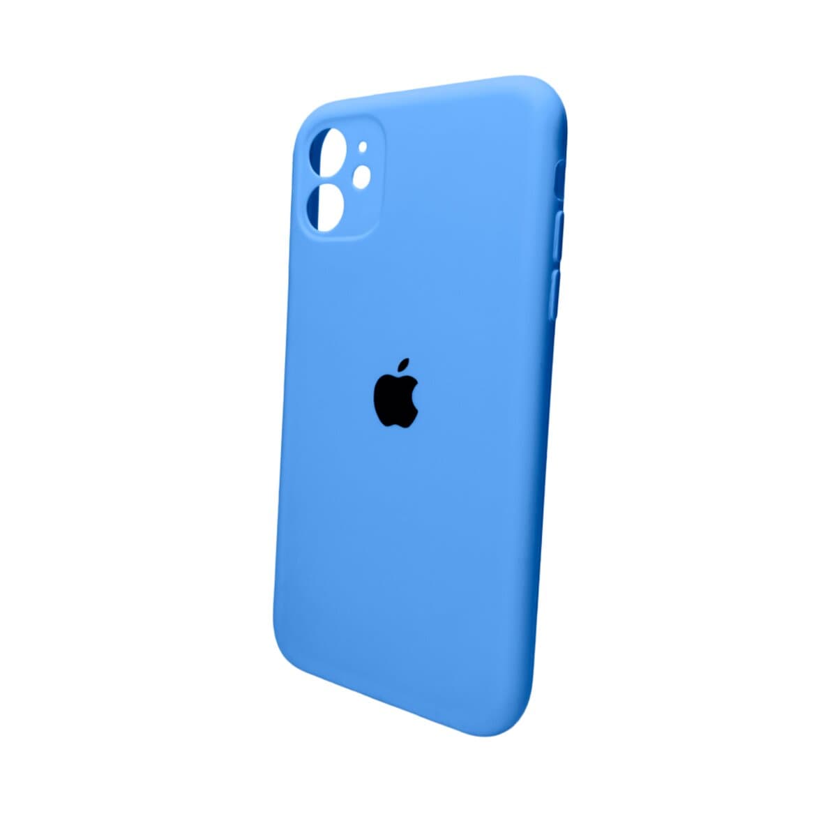 Защитный чехол-накладка Silicone Full Case AA Camera Protect для Apple iPhone 11 Surf Blue (FullAAKPi11-38)
