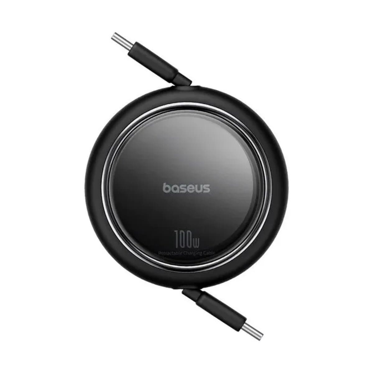 Кабель ретрактор Baseus Free2Draw Mini Retractable Charging Cable Type-C to Type-C 100W 1m Cluster Black (P10364500111-00)