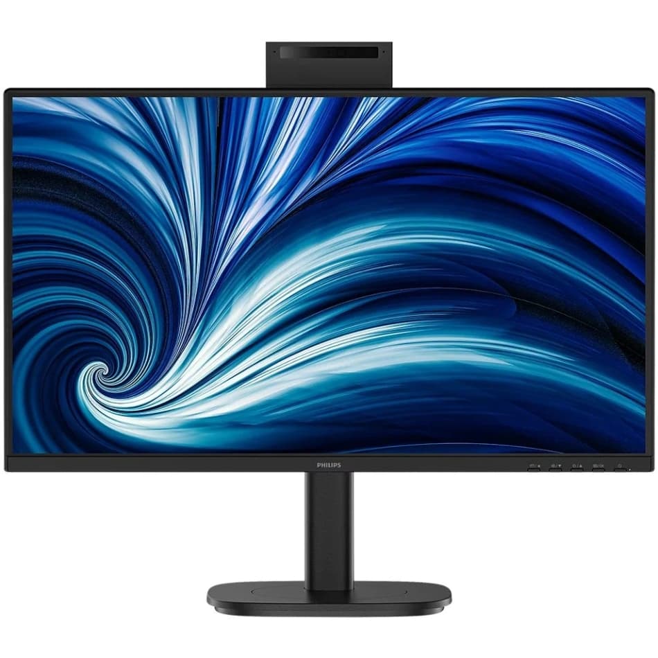 Монітор Philips 24B2N3200JH 23.8'' IPS 120Гц VGA HDMI DP USB-hub cam HAS Pivot колонки Black (24B2N3200JH/00)