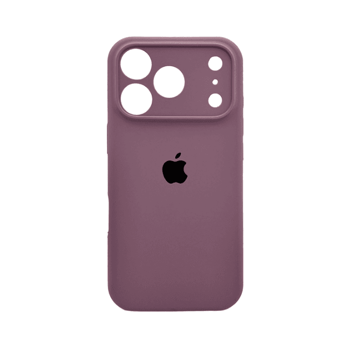 Защитный чехол-накладка Silicone Full Case AA Camera Protect для Apple iPhone 17 Pro Max Taro Purple (FullAAi17PM-60)