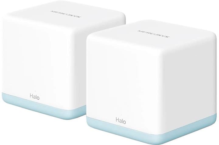 Домашня Mesh Wi-Fi система Mercusys Halo H30 комплект 802.11 гігабітна 2 шт White