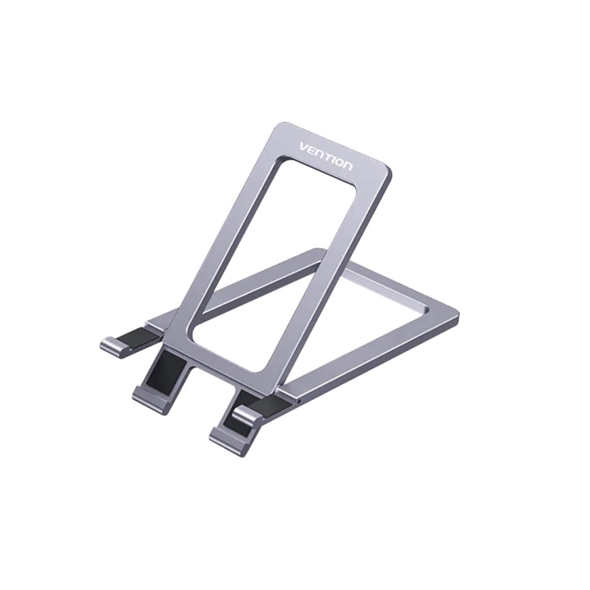 Настільний тримач для телефону Vention Portable Cell Phone Stand Holder Desk Aluminum Alloy Type Grey (KCZH0)