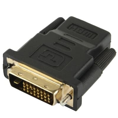 Перехідник B00163 HDMI F to DVI 25M Black
