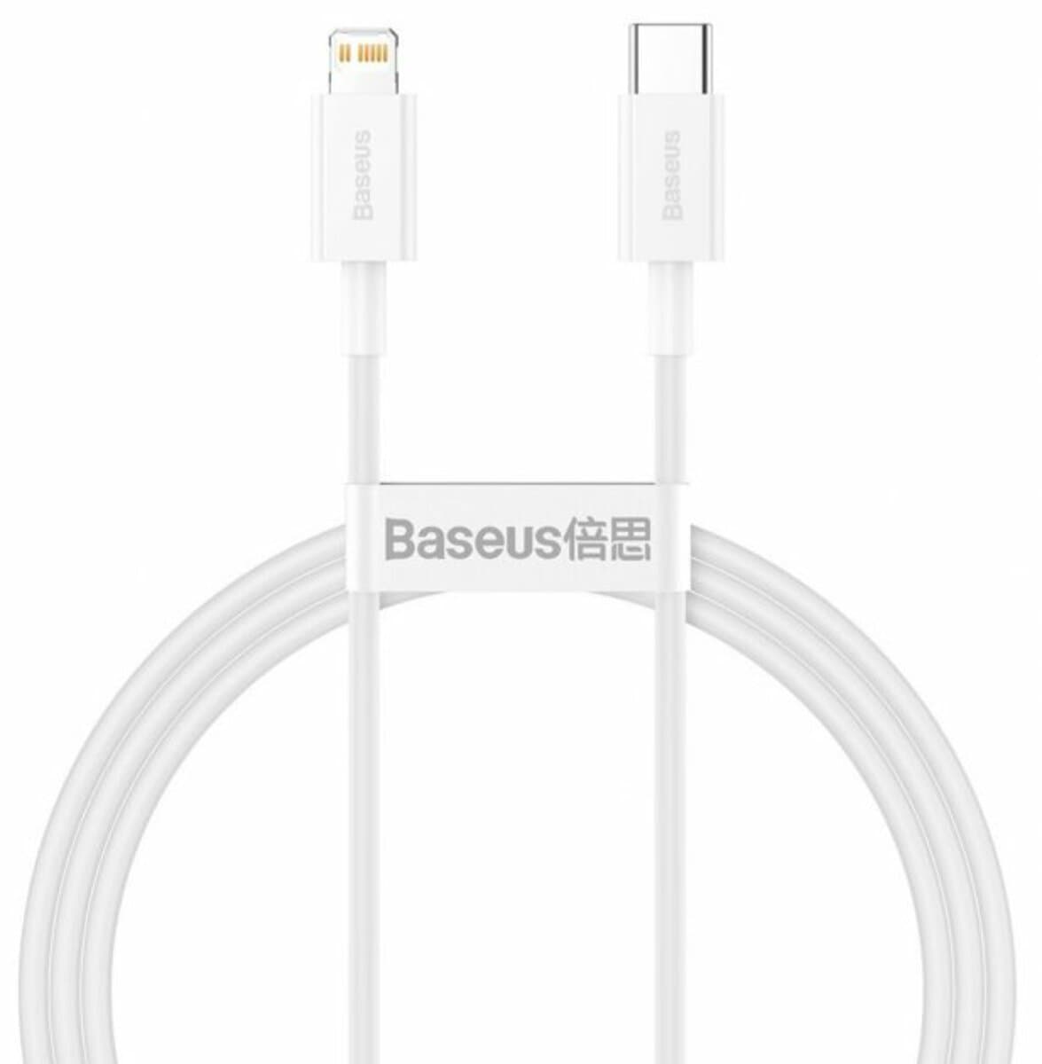 Кабель Baseus Superior Series Fast Charging Data Cable Type-C to Lightning PD 20W 2m White (CATLYS-C02)
