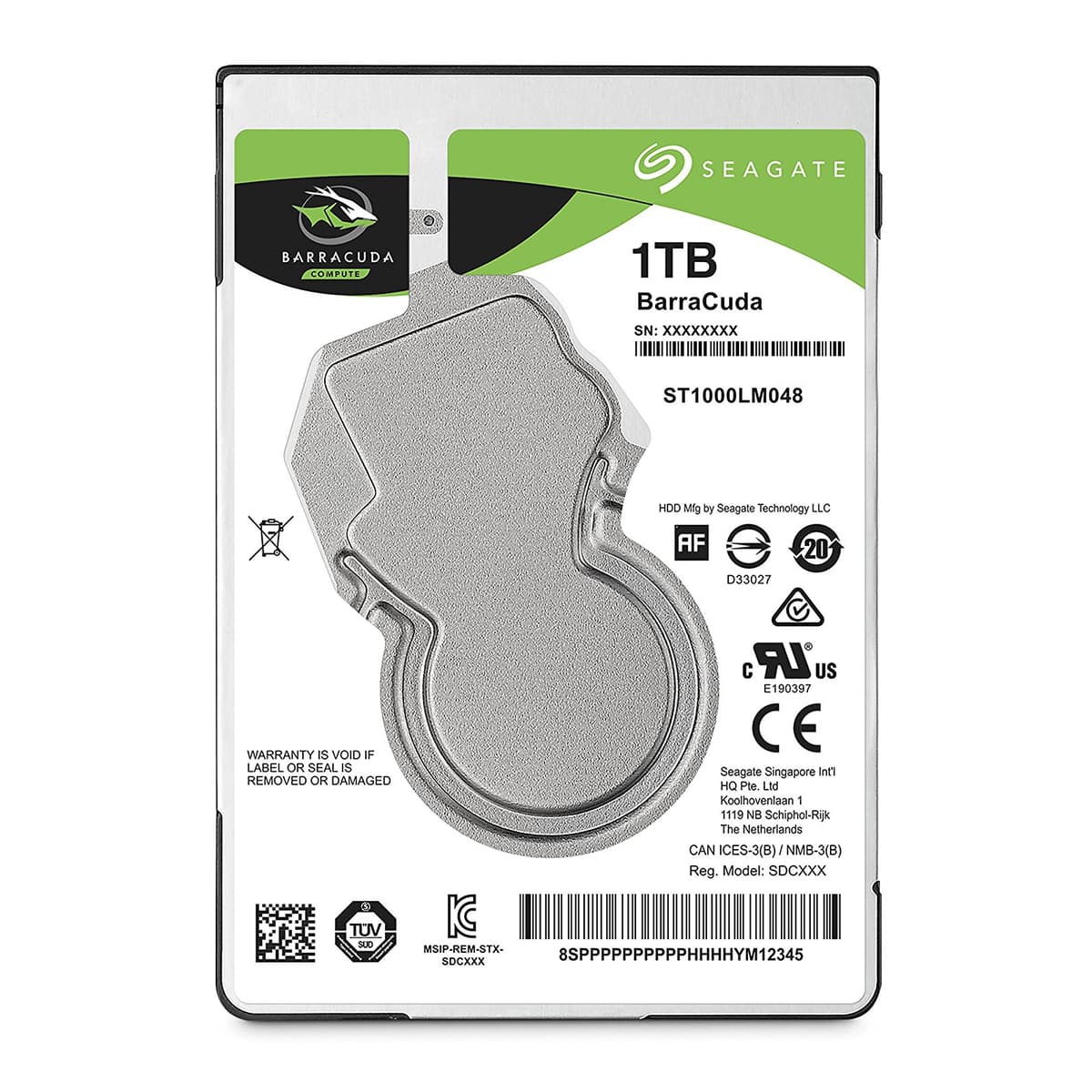 Жорсткий диск Seagate Barracuda HDD 1000Gb 5400 128M 2.5" SATA (ST1000LM048)