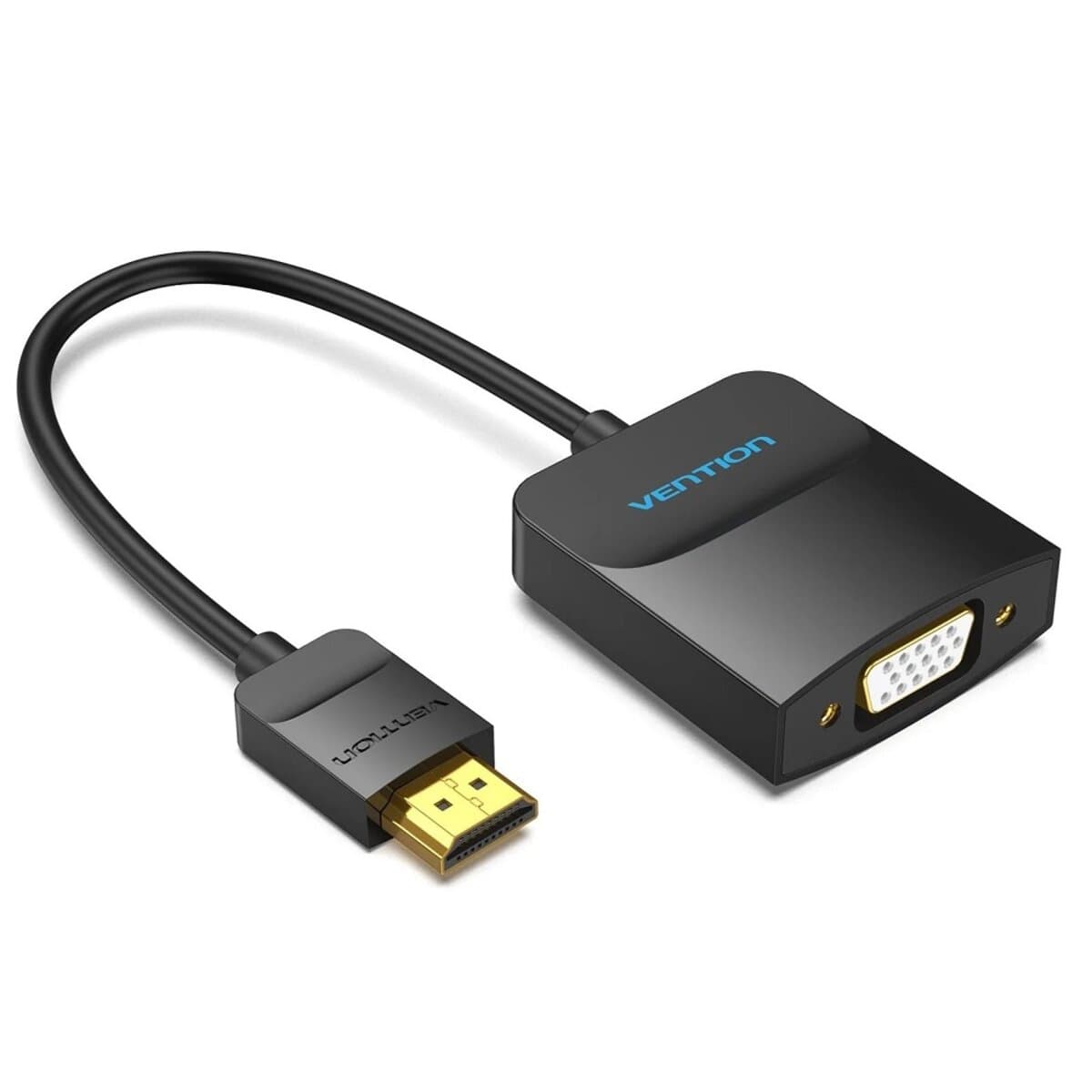 Адаптер Vention Adapter HDMI M to VGA F Black (42154)