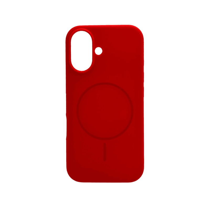 Защитный чехол-накладка Cosmic Silicone Case Magnetic для Apple iPhone 17 Red (SilMag17-14)