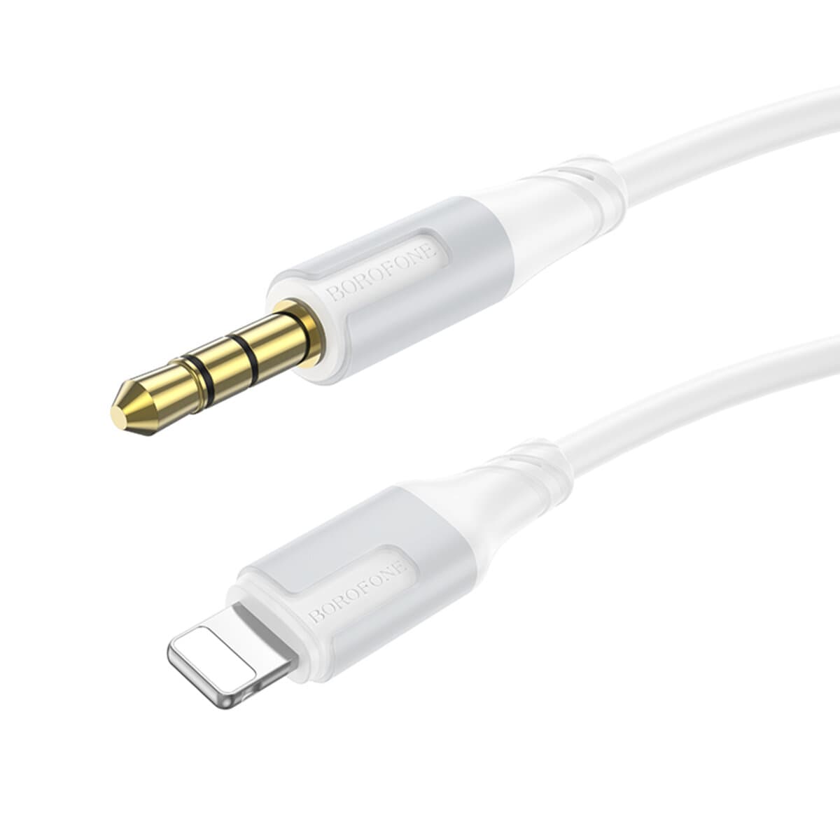 Аудіо-кабель BOROFONE BL19 Creator digital audio 3.5 to Lightning White