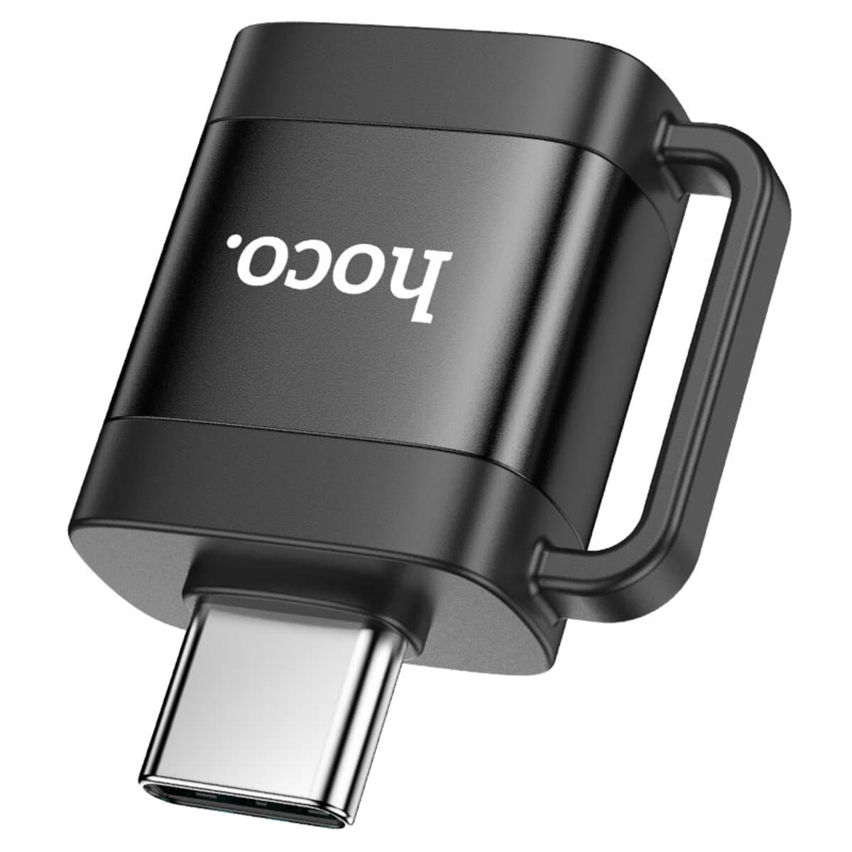 Адаптер перехідник HOCO UA31C Type-C male to USB female OTG Adapter Black
