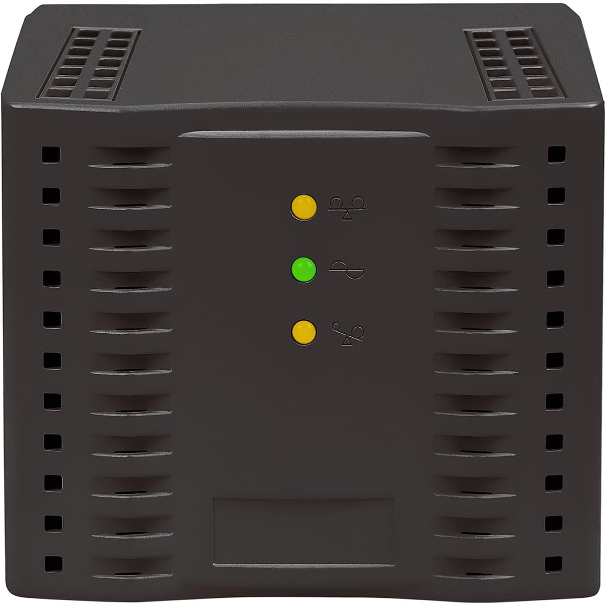Стабілізатор напруги Defender AVR Premium 1500 600W 4 розетки релейний однофазний Black (99060)