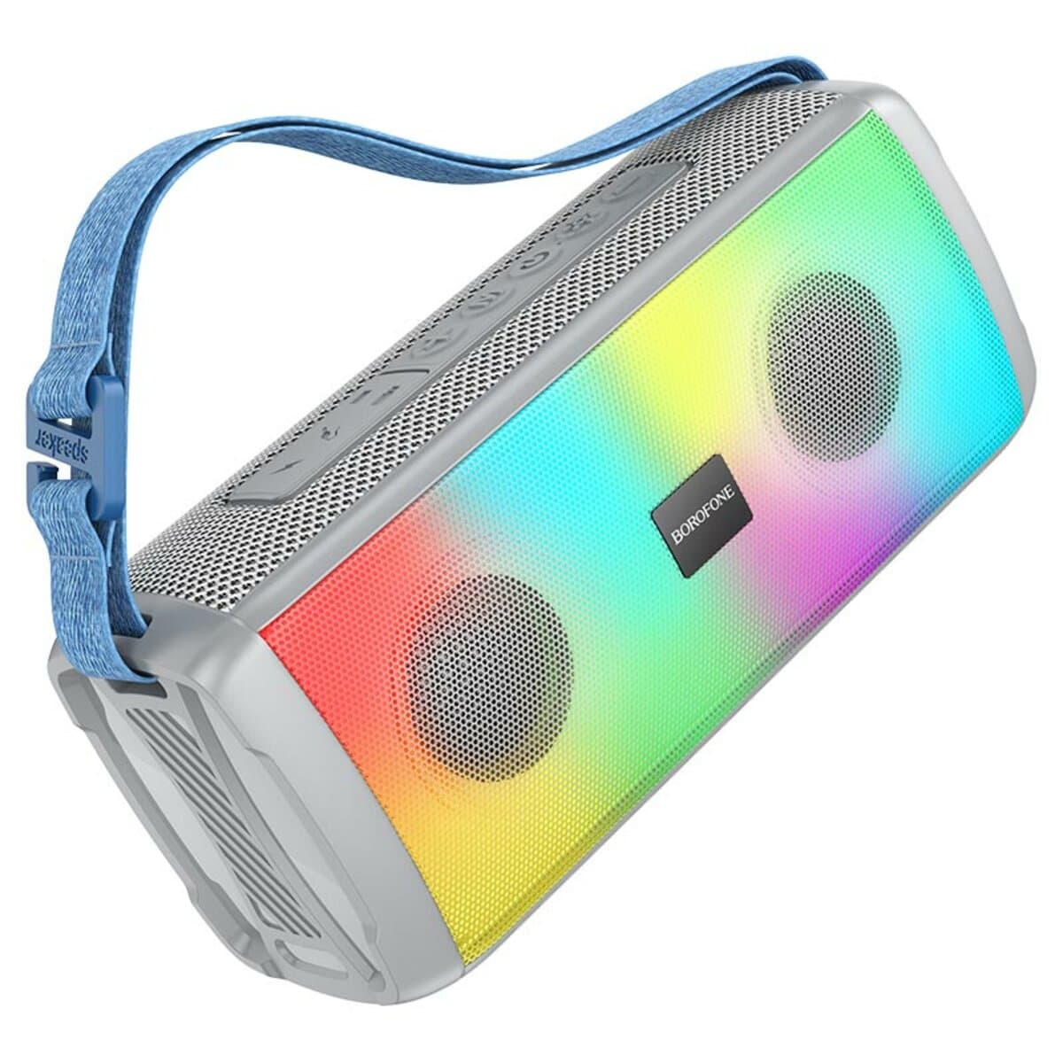 Беспроводная портативная колонка BOROFONE BR26 Daring sports BT5.3 speaker 1500mAh Grey (BR26G)