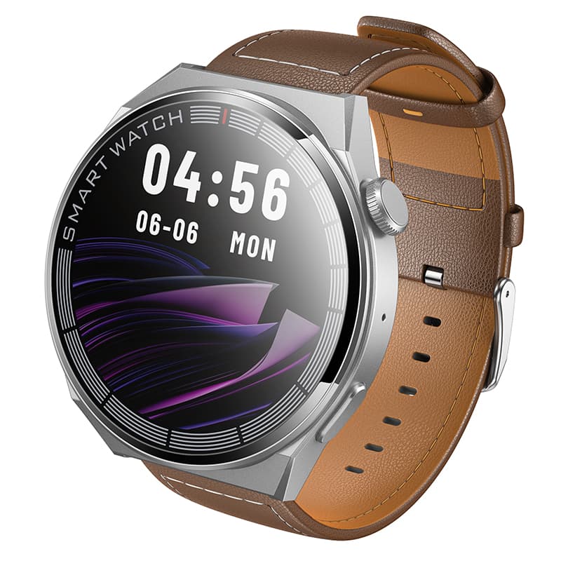 Смарт-часы HOCO Y35 36mm 250mAh IP67 BT5.3 1.46'' Smart sports watch call version Silver