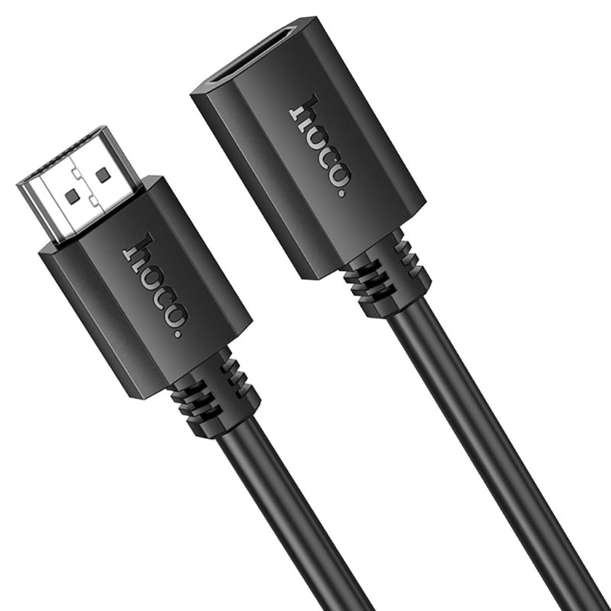 Кабель подовжувач HOCO US13 HDMI male to HDMI female HD extension data cable 1m Black