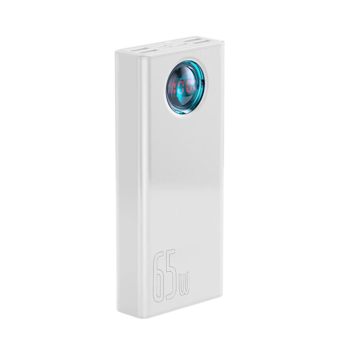Powerbank павербанк УМБ Baseus Amblight Digital Display Fast Charge 30000mAh 65W Li-Pol PD3.0 QC3.0 White (PPLG000102)