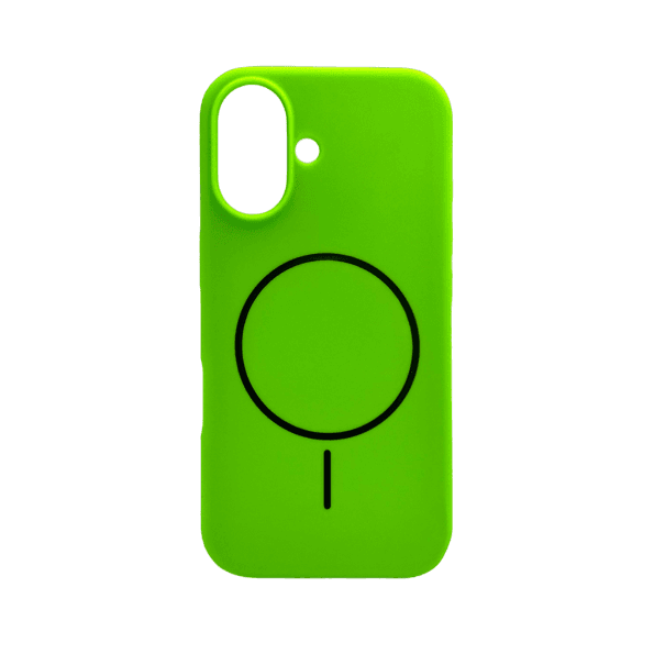 Захисний чохол-накладка Cosmic Silicone Case Magnetic для Apple iPhone 16 Shiny Green (SilMag16-53)