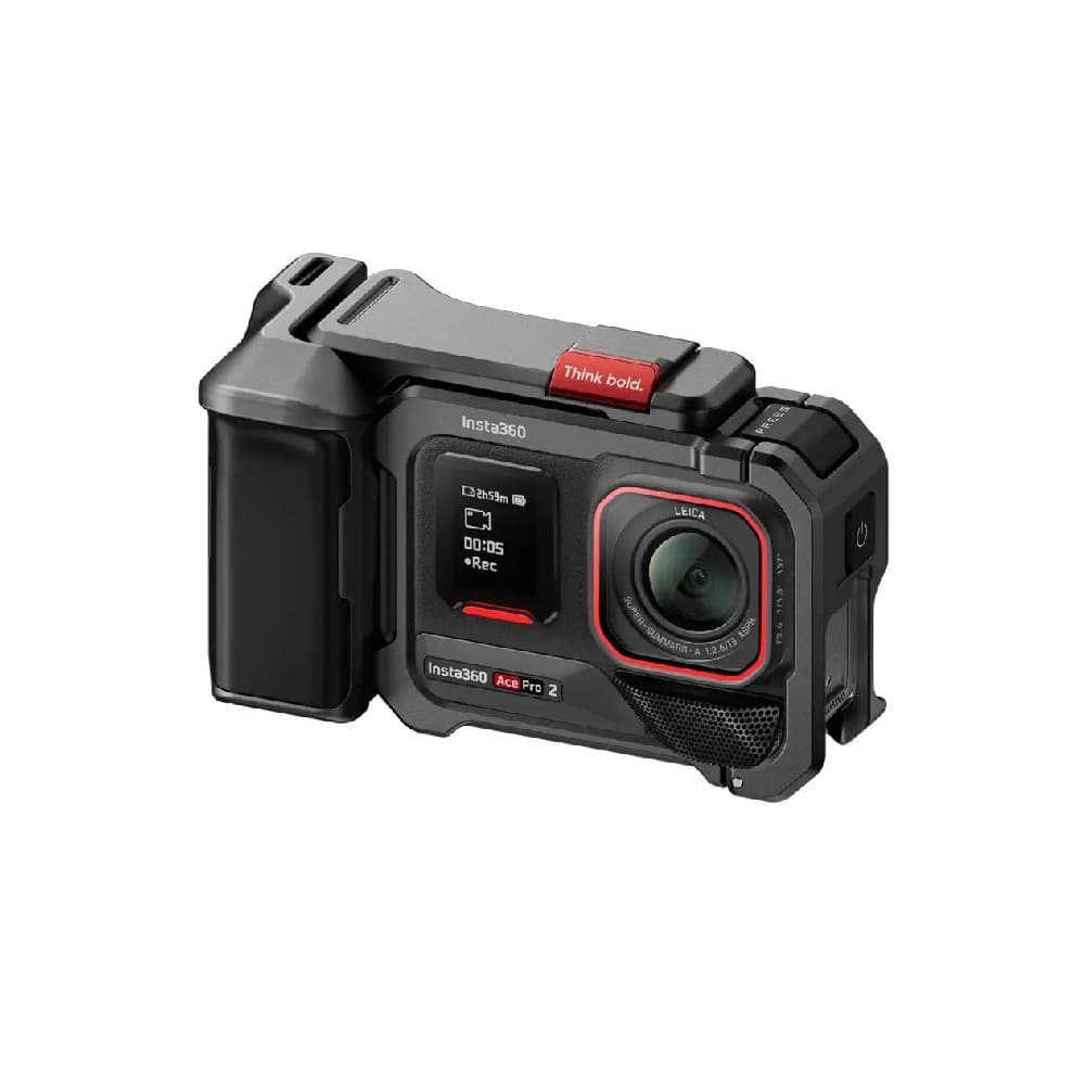 Екшн-камера Insta360 Ace Pro 2 Dual Battery Xplorer Bundle HK Store Edition 2.5'' 1800mAh 7680x4320 Dark Gray