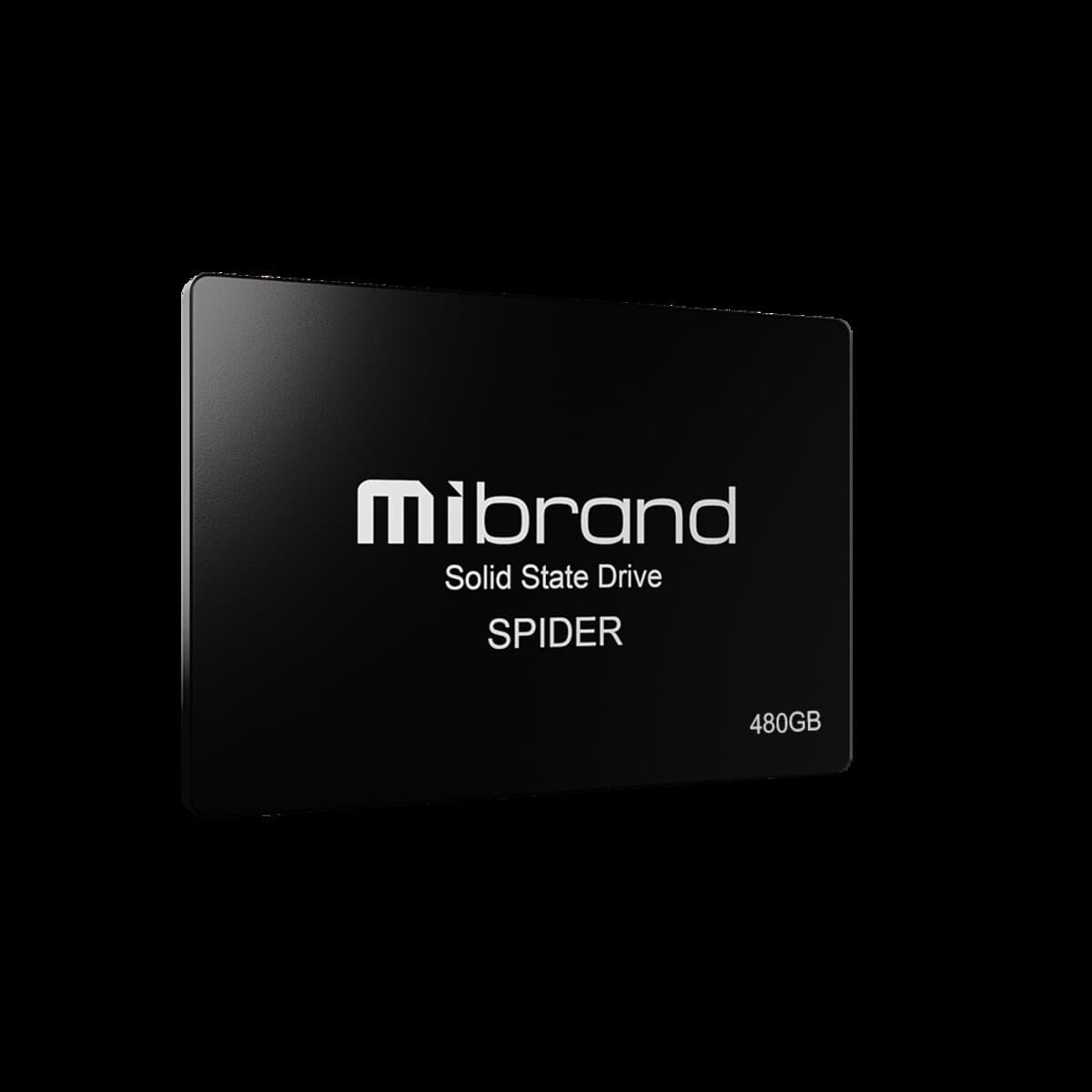 Твердотільний накопичувач SSD Mibrand Spider 480GB 2.5" 7mm SATAIII Standard (MI2.5SSD/SP480GBST)