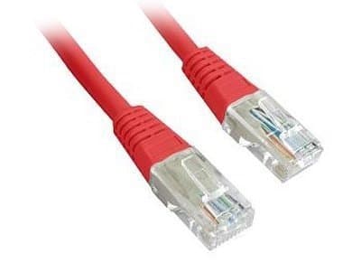Патчкорд Cablexpert PP12-0.5M/R UTP Cat.5e 0.5м Red