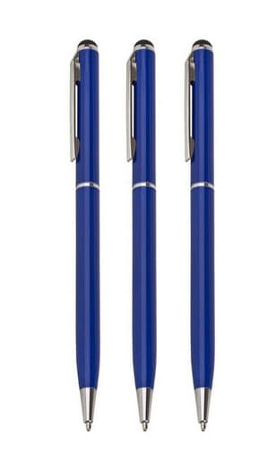 Стилус з кульковою ручкою для ємнісних екранів S0534x3 комплект 3шт Blue
