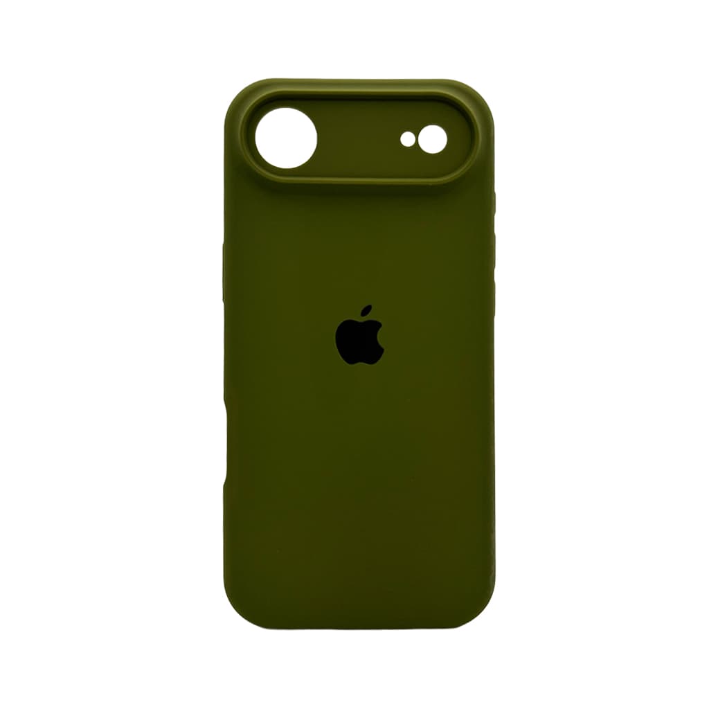 Захисний чохол-накладка Silicone Full Case AA Camera Protect для Apple iPhone 17 Air Army Green (FullAAi17A-29)