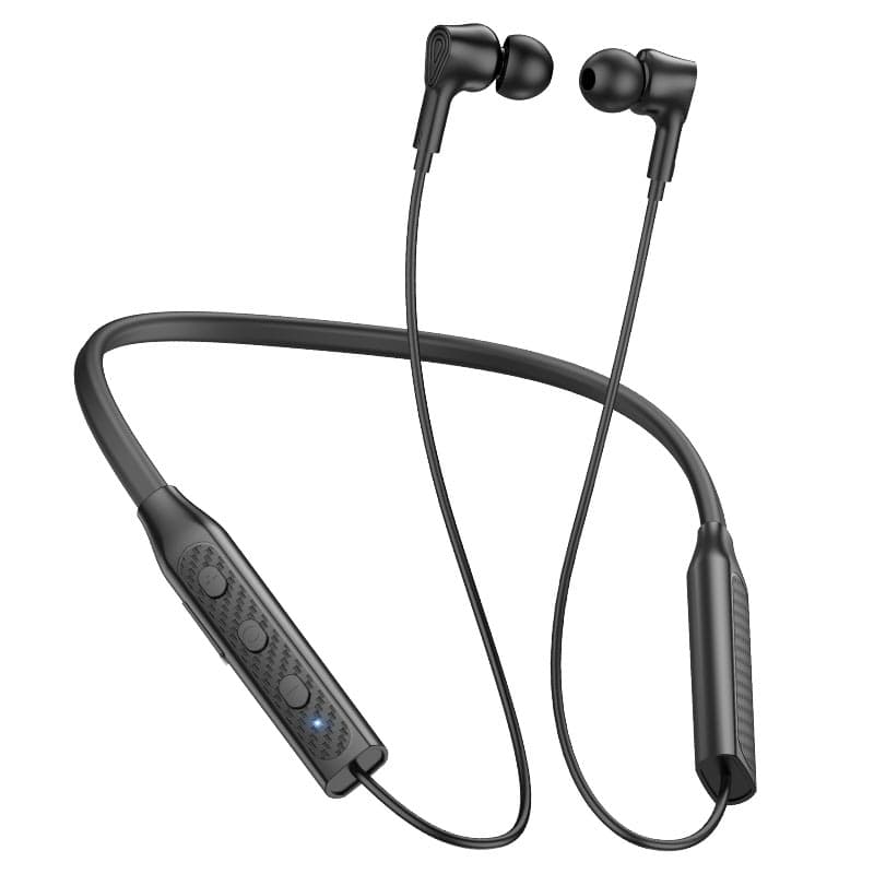 Беспроводные спортивные наушники BOROFONE BE59 Rhythm neckband BT5.3 earphones 200mAh Black
