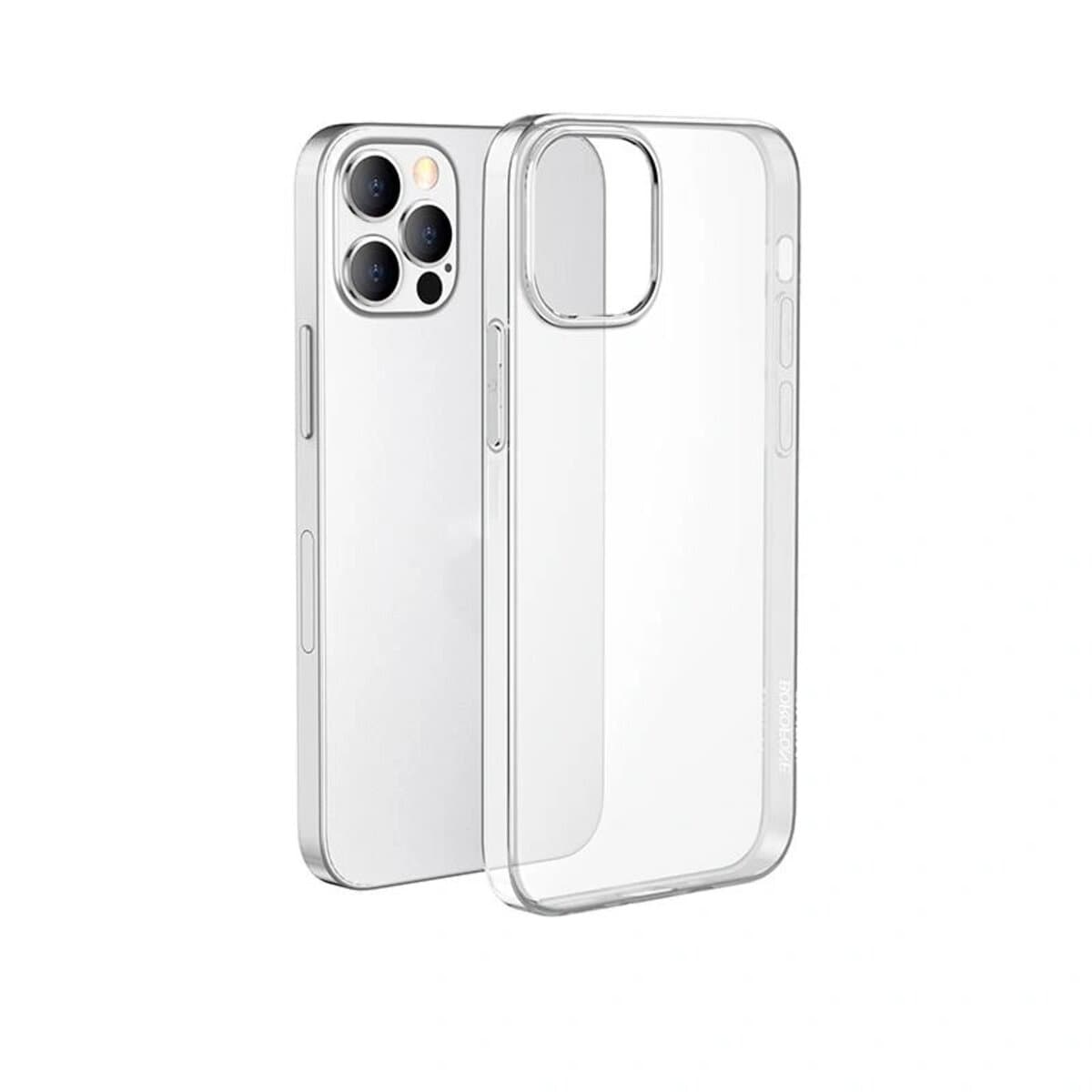 Захисний чохол-накладка BOROFONE BI4 Ice series phone case для iPhone 13 Pro Max Transparent (BI413PMT)